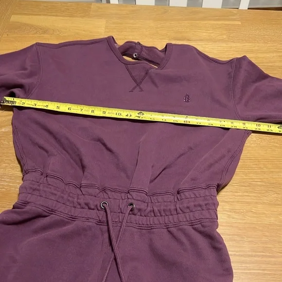 Free people By FP movement women romper Jumpsuit size XS deep purple NWOT - Picture 9 of 16